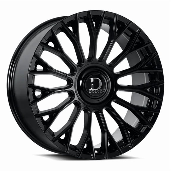 Dolce Luxury Roma 22X9 5X112/120  30mm Glossy Black Wheel 22" INCH Rim New