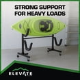 thumbnail image 3 of Elevate Outdoor Freestanding Storage Rack for 2 Kayaks or SUPs with 175 lb. Capacity, 3 of 9