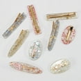 thumbnail image 2 of FENGGUIQU 9Ud Coloridas Clips Para El Decorativos Con Ovalado Y, 2 of 8