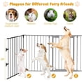 thumbnail image 4 of 115 Inch Adjustable 5 Panel Wide Fireplace Fence, 4 of 7