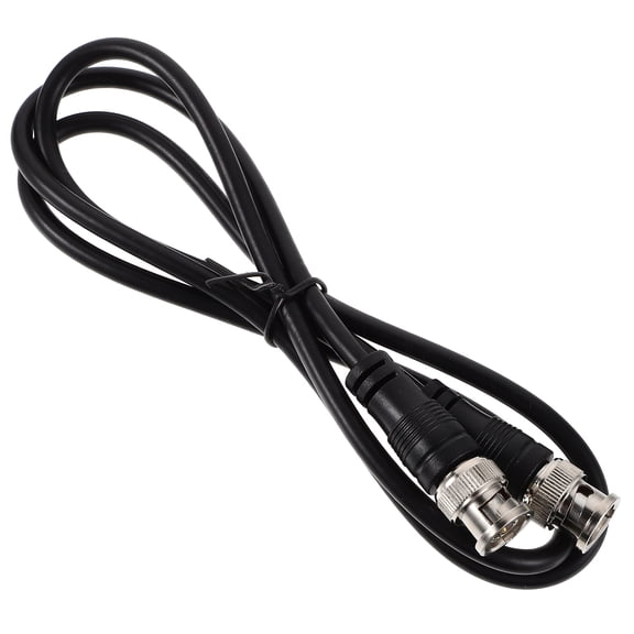 ETEREAUTY Black Bnc Male to Male Cable for Video and Security Camera Use