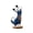 A, variant on Abstract Cat Sculpture, Yoga Cat Figurine, 7.87*4.72*2.95 inch Resin Dancing Cat Statue for Home Office Shelf Table Decor