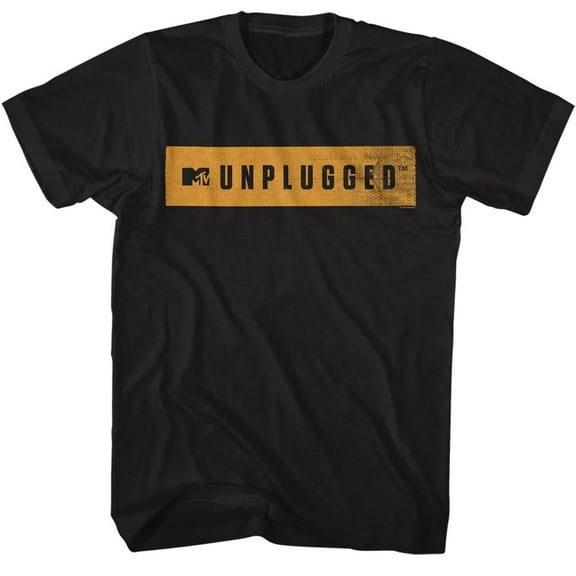 MTV Unplugged Duct Tape Black T-Shirt