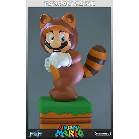- First 4 Figure F4F045 Tanooki Mario Super Mario 3D Land Limited edition Statue