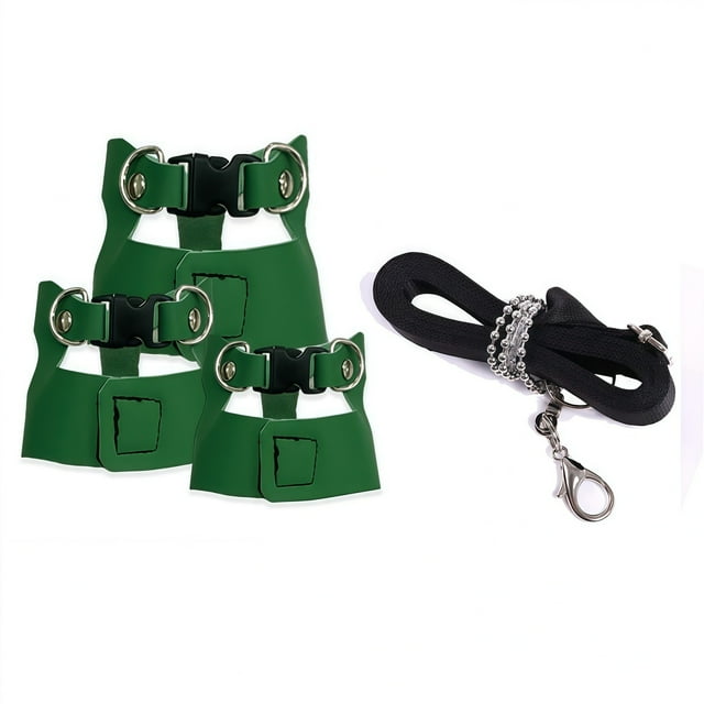 TIELUTT Squirrel Leash and Harness for Small Medium Large Adjustable Soft Mesh Vest 0 Foot Dog Leash Long Retractable Dog Leash 50 Feet Two Dog Leashes in One Snap Leash Dog Leash Retractable Large B