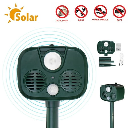 Waterproof Ultrasonic Outdoor Animal Pest Repellent, Pest Repeller Pest