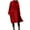 Red, variant on TFEOQRY Fashion Women Outwear Jackets Solid Color Button Long Sleeved Turndown Collar Woolen Overcoat Hoodless Casual Jacket Coat Blouse Hoodless Outwear Green