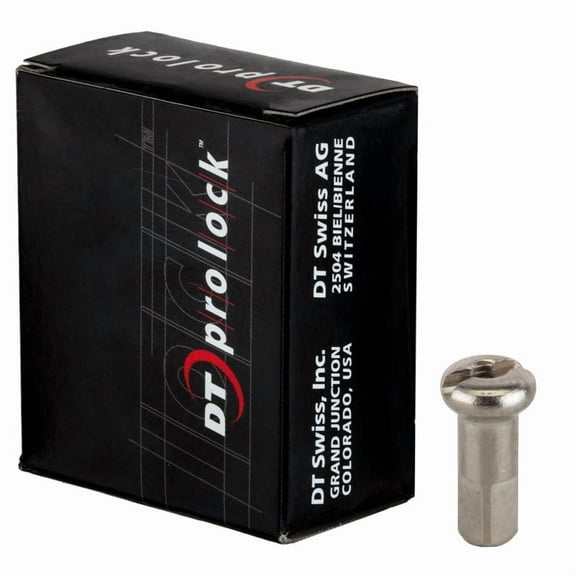 Dt Swiss Pro Lock Nipples Pro Lock 2.0 (14G) 12mm Silver