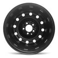 thumbnail image 2 of Wheel Rim for 1994-1995 Chrysler New Yorker 16x6.5 in Painted Black Steel Rim Direct Fit, 2 of 7