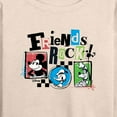 thumbnail image 3 of Disney - Friends Rock - Women's Lightweight French Terry Long Sleeve Shirt, 3 of 5