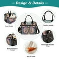 thumbnail image 3 of YAZAOO Lunch Bag Creative Decorative Butterfly Cooler bag with Shoulder Strap, 3 of 6
