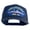 Navy, variant on USS Arizona BB 39 Blue Patched Solid Cotton Twill 5 Panel Prostyle Snap Cap - Navy OSFM