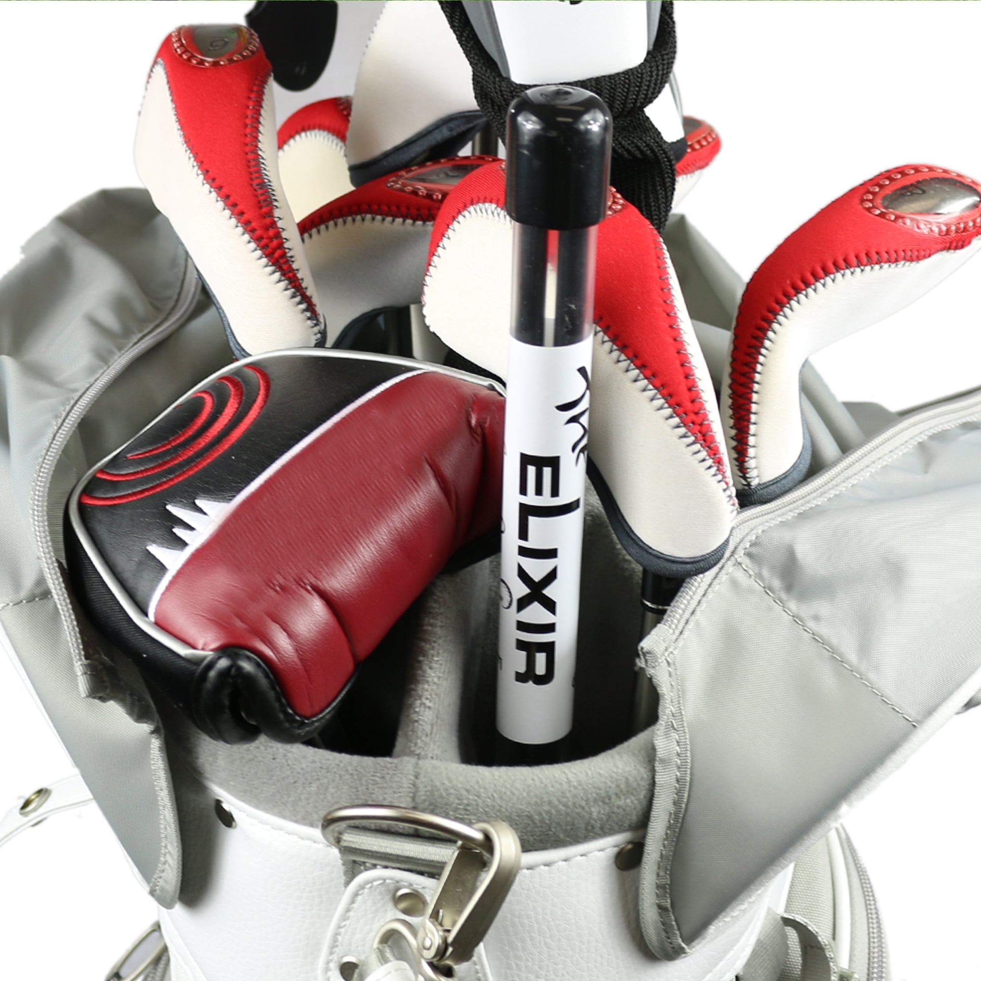 The Elixir Golf Training Tour Alignment Sticks (2 Sticks) with (2