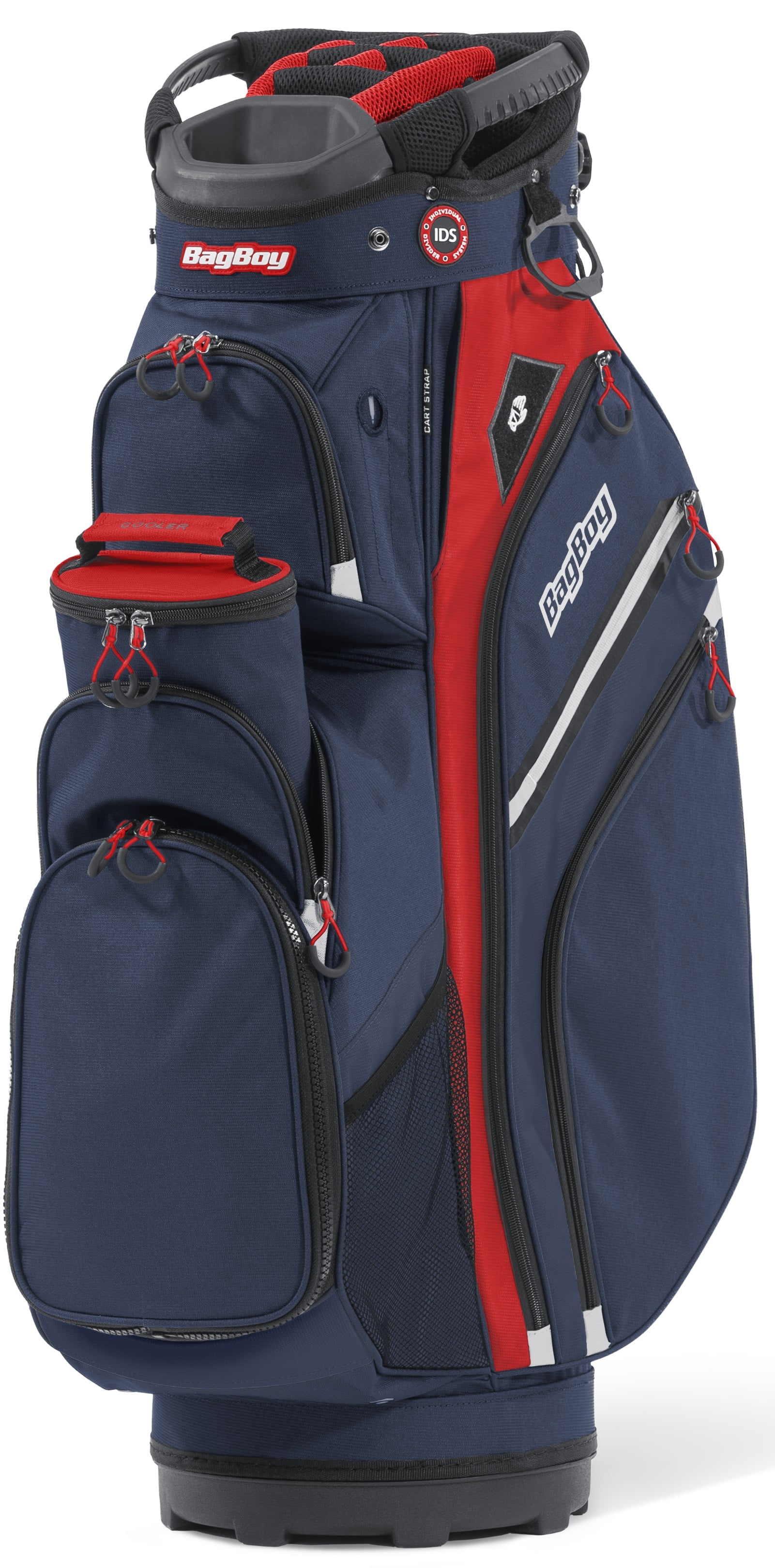 Bag Boy Golf Chiller Pro Cart Bag Navy/Red/White