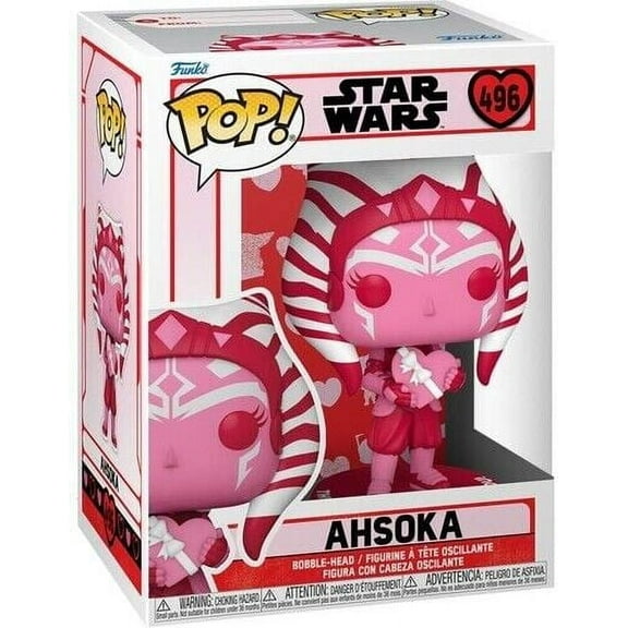FUNKO POP! STAR WARS: Valentines - Ahsoka [New Toy]