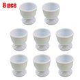 thumbnail image 1 of 4/8 piezas de hueveras de cerámica con soporte de porcelana para desayuno, cocina hervida, fácil de limpiar, recuerdos de la infancia, cocina, 1 of 8