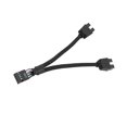 thumbnail image 2 of 2Pcs Computer Motherboard USB Extension Cable 9 Pin 1 Female to 2 Male Y Splitter Audio HD Extensio, 2 of 5