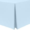 thumbnail image 1 of Ultimate Textile Fitted Tablecloth - Shirred Pleat Table Skirt, 1 of 3