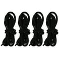 thumbnail image 2 of MasteelfCA 2 Paires de Lacets Décoratifs pour Chaussures Décontractées (Noir), 2 of 8