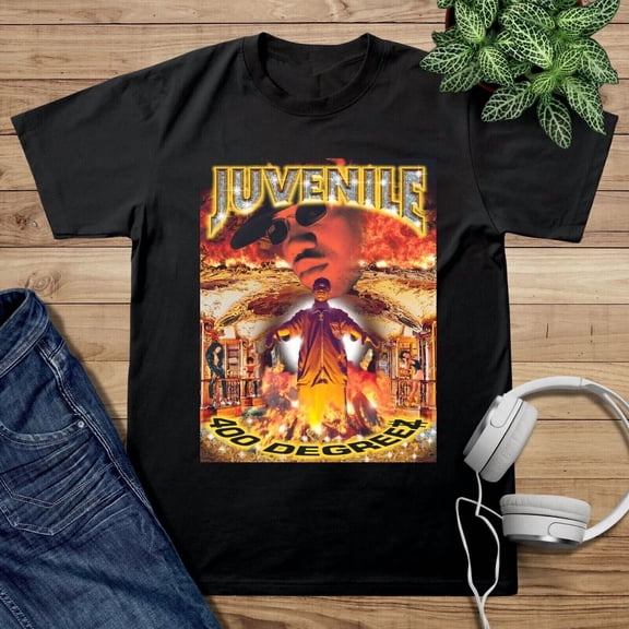 LIMITED EDITION Juvenile 400 Degreez, Juvenile Shirt, Juvenile Cotton Black T-Shirt