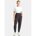 thumbnail image 2 of Avia Women's and Women's Plus ScubaKnit Pleat Joggers with Pockets, Size XS-4X, 2 of 5
