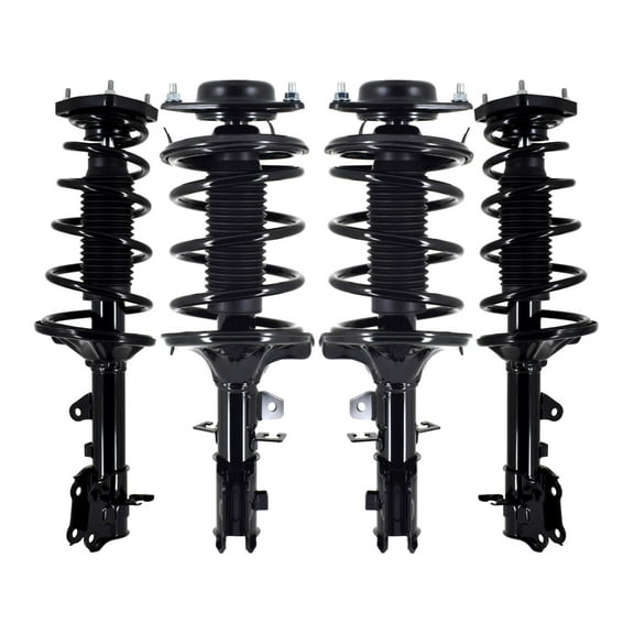 Set of 4 Front-Rear Quick Complete Strut-Coil Spring For 2007-2009 Kia Spectra