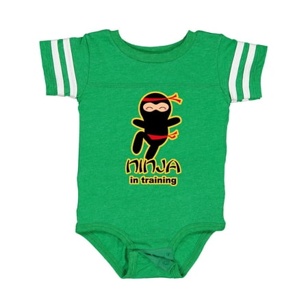 

Inktastic Ninja in Training Gift Baby Boy or Baby Girl Bodysuit