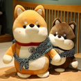 thumbnail image 5 of Akita Inu Doll Stray Dog Plush Toy Runaway Dog Doll Puppy Rag Doll Childrens Pillow Gift, 5 of 5