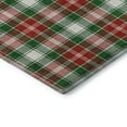 thumbnail image 3 of Addison Rugs Mayfield Premium Machine Washable Transitional Holiday Plaid Emerald Round Rug, 8' x 8', 3 of 6