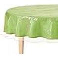 thumbnail image 3 of BNYD Protecteur de Nappe en Plastique Transparent Nappe en Vinyle (70 Pouces" Rond), 3 of 3