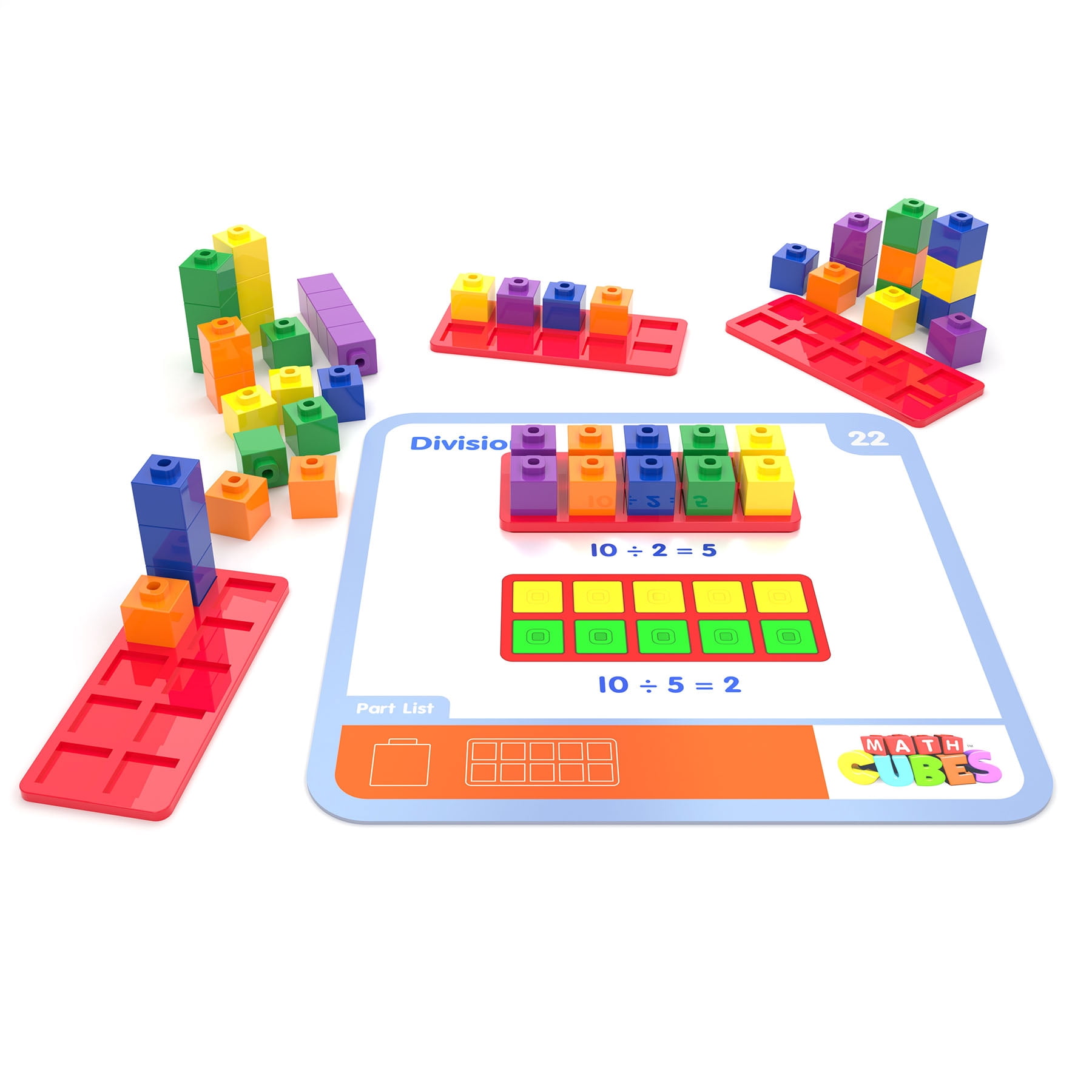 Junior Learning Mathcubes - Ten Frames