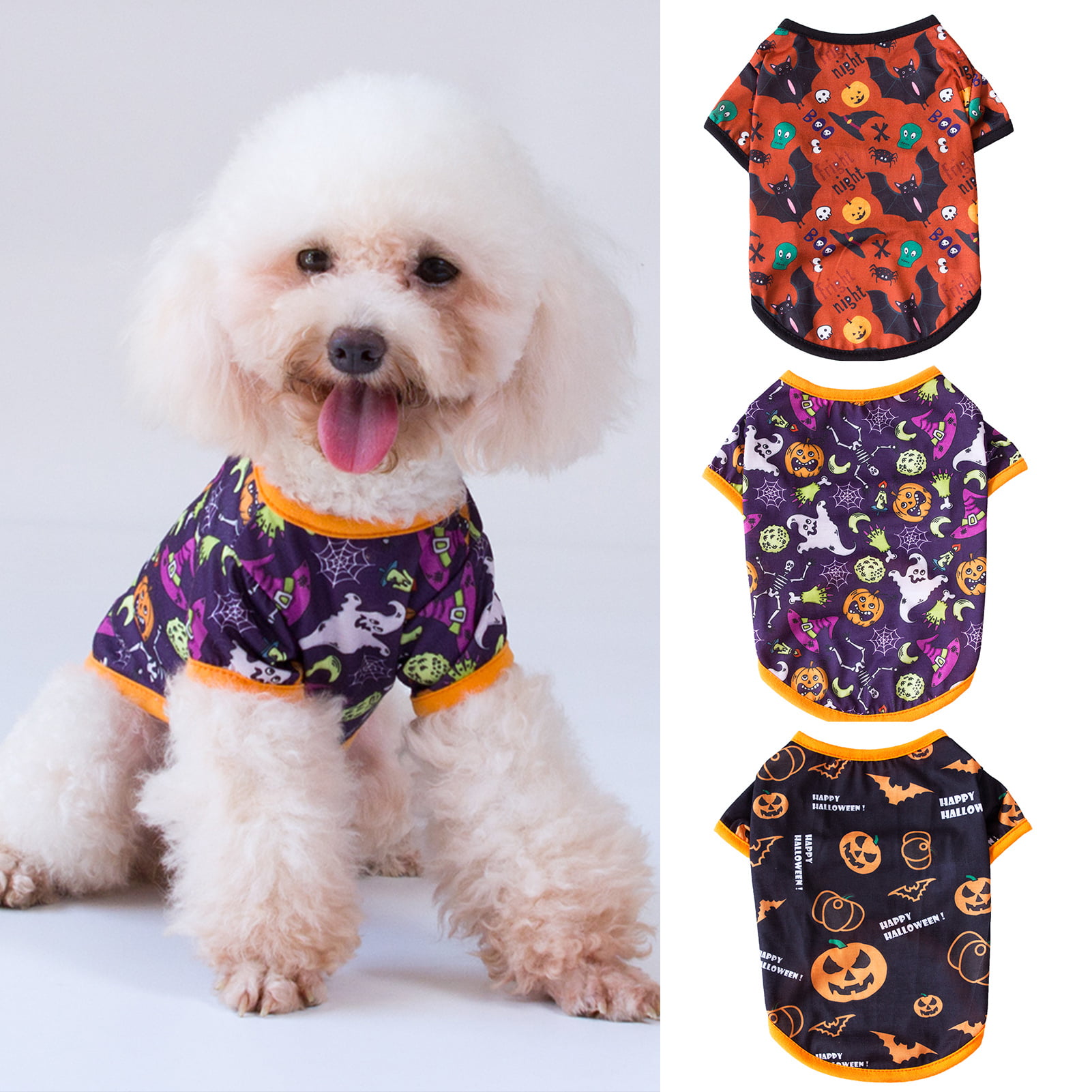 Casual Canine COLORFUL CLOWN  Dog  Pet Halloween Costume XS S M L XL 