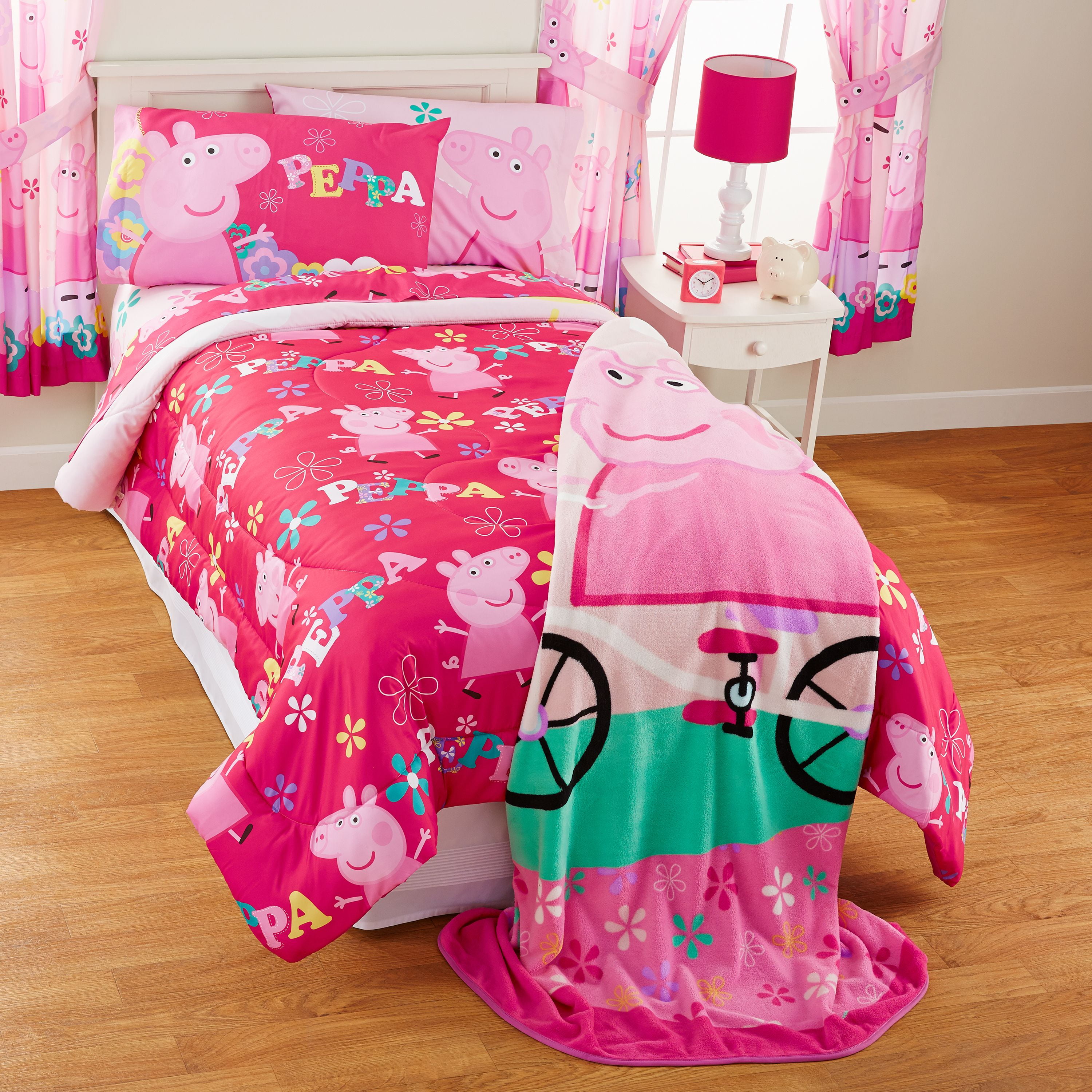 Peppa Pig Tweet Tweet Oink Twin Or Full Bedding Comforter 1 Each