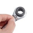 thumbnail image 5 of Unique Bargains 4 in 1 Reversible Ratcheting Wrench, 8-9-10-11mm 12 Point Double Box End, 72 Teeth, Metric, CR-V, 5 of 5