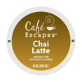 Keurig, Café Escapes Keurig K Cups, Chai Latte, KCup packs, 48Count