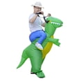 thumbnail image 4 of stock Listo disfraz Inflable De Dinosaurio alien sumo Polla Tiburón Flamenco Fiesta Disfraces Unicornio Traje cosplay Halloween Para Adultos Niños, 4 of 4
