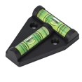 thumbnail image 1 of CHUANK Bubble Level with Installation Hole  Inclinometer for Precise Measurement  Alignment Tool  ABS and Acrylic  0-47in Range  Black or Orange, 1 of 9