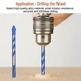 thumbnail image 4 of Clearance Sale!Multifunctional Drill Bits Ceramic Glass Punching Hole Working Sets 3-12Mm, Hardware Drill Bits, 4 of 4