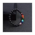 thumbnail image 2 of Lava Beads Kit Lava Stone Rock Beads Chakra Beads Spacers Beads Essential Oils Bracelet Necklace Je, 2 of 5
