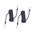 thumbnail image 3 of DYNWAVECA Climbing Rope, Parachute Rope, Outdoor Accessory Wear Resistant Compact with Buckle Static Rock Climbing Rope Rappelling Rope 20 M, 3 of 10