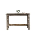 thumbnail image 5 of Sauder Boone Mountain Narrow Counter Height Multipurpose Dining Table, Rustic Cedar Finish, 5 of 11