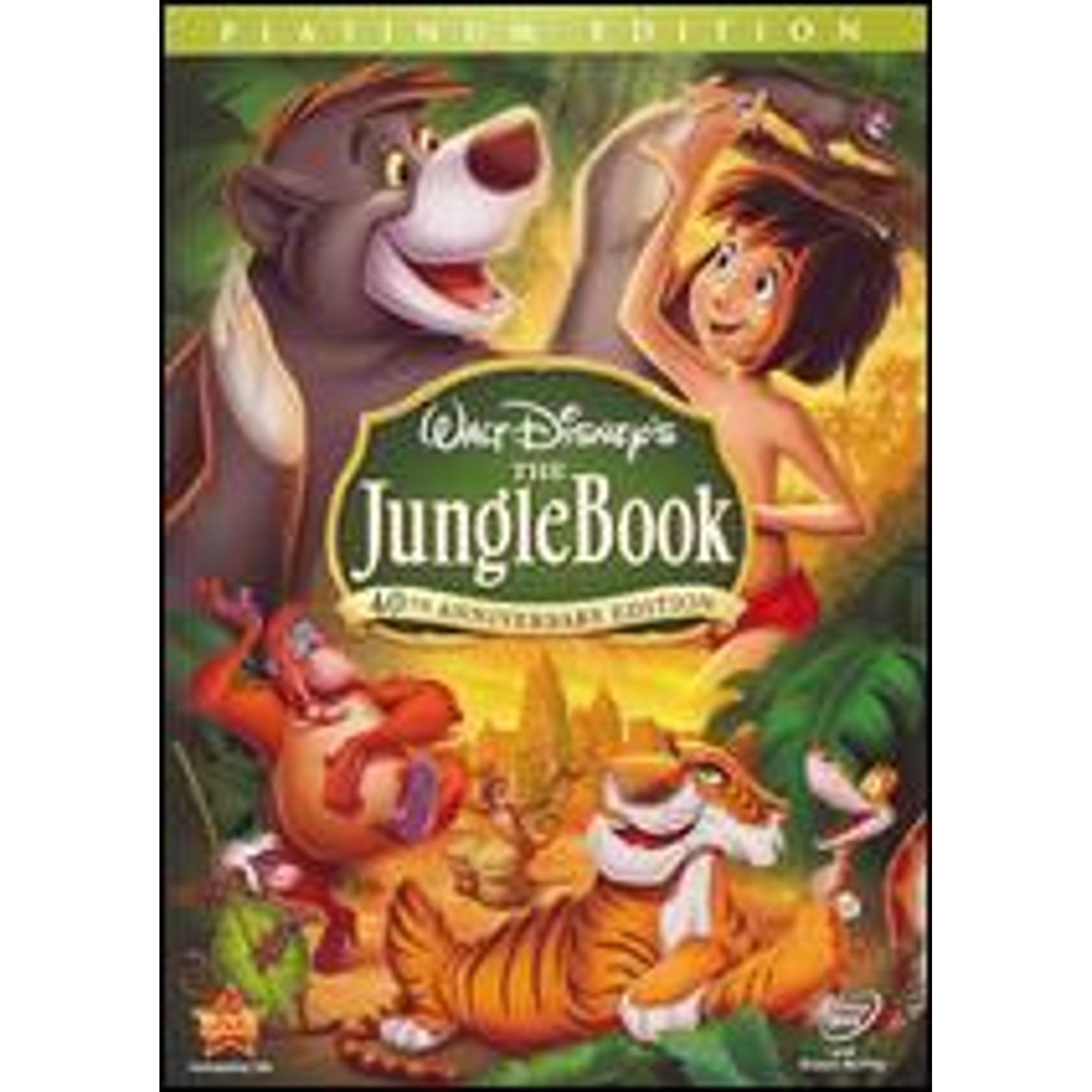Disney's The Jungle Book 40th Anniversary Edition DVD - Children's