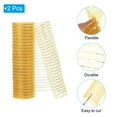 thumbnail image 3 of 2pcs Deco-Mesh, 10 Inch x 10 Yard Deco-Mesh Ribbon Roll Foil Metallic for Christmas Tree Wreaths, Gold, Gold, 3 of 6