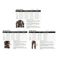 thumbnail image 2 of Fun Ugly Christmas Costumes For Men Lapel One Button Blazer Jacket Vest Pants Set Christmas Print Party 3PCS Suit Black, 2 of 7