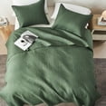 thumbnail image 3 of Juego de edredón Akkialla Queen Olive Green Ultrasonic, 3 of 7