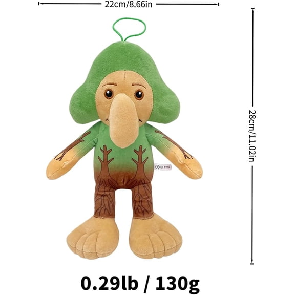 Italian Brainrot,Tung Tung Tung Sahur Plushies Toy 21inch for Fans Gift, Soft Stuffed Animal Pillow for Home Kids' Bedroom Decor(BRR BRR Patapim)