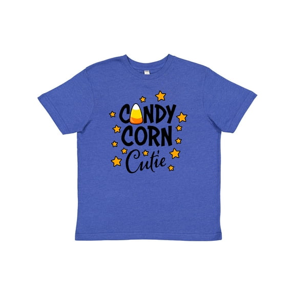 Inktastic Candy Corn Cutie with Stars Youth T-Shirt