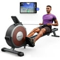 thumbnail image 1 of MERACH Machine à Ramper Magnétique Capacité de Poids 350 Lb, 16 Niveaux de Résistance Silencieuse, Machine à Ramper Bluetooth pour Entraînement à la Maison, 1 of 9