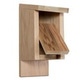 thumbnail image 2 of All Things Cedar Bluebird Nesting Birdhouse w/ Pivoting Door & Landing Roof, 2 of 5