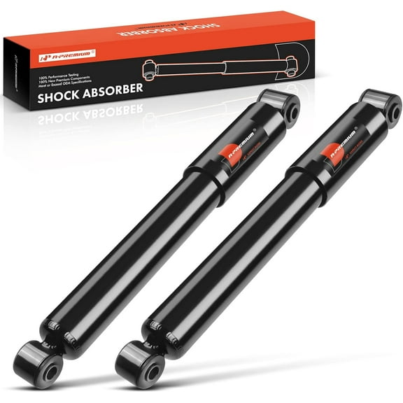 A-Premium Front Pair (2) Shock Absorber Compatible with Chrysler Aspen 2007-2009 & Dodge Durango 2004-2009, Driver and Passenger Side